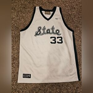 Magic Johnson Michigan State Home Jersey Size XXL
